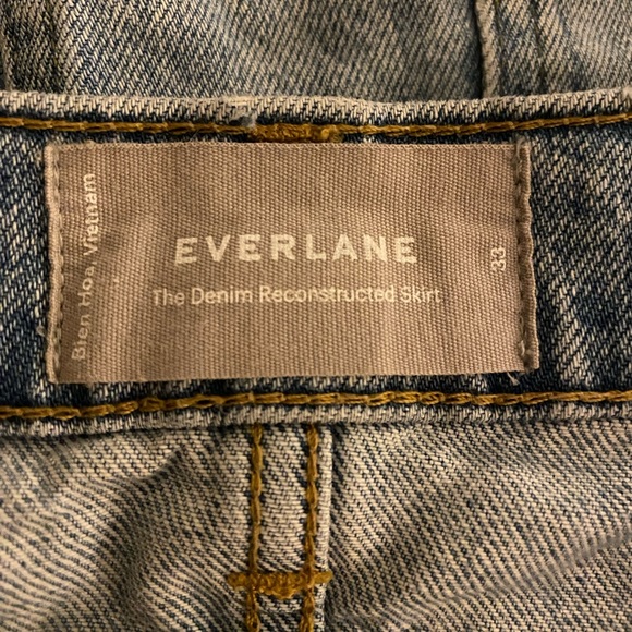Everlane Denim Skirt - Size 33 - Picture 3 of 3
